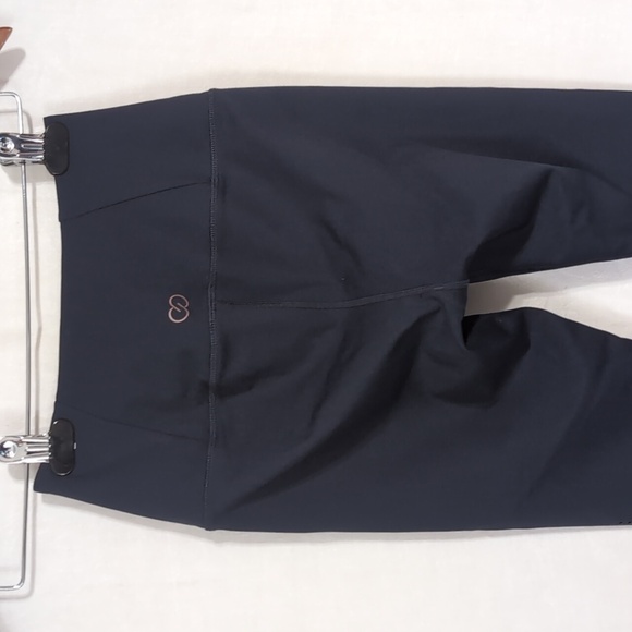 Calia Navy Blue Power Sculpt Perforated Compression Leggings Size Small - Picture 3 of 6